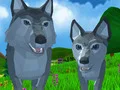 Xogo Wolf simulator wild animals en liña