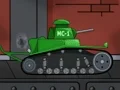 Xogo Tanks 2D: Tank Wars en liña