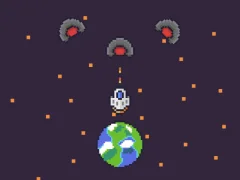 Xogo Pixel Protect Your Planet en liña