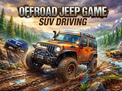 Xogo Offroad Jeep Game SUV Driving en liña