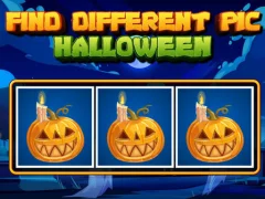 Xogo Find Different Pic Halloween en liña