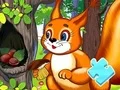 Xogo Jigsaw Puzzle: Squirrel Hide Food en liña