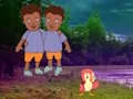 Xogo Twins Escape From Night Forest en liña