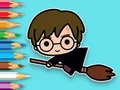 Xogo Coloring Book: Flying Potter en liña