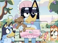 Xogo Jigsaw Puzzle: Bluey Play Time en liña