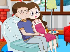 Xogo Christmas Gift to Pregnant Wife en liña