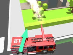 Xogo Fire Truck Rescue Driving en liña