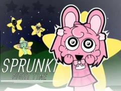 Xogo Sprunki Night Time 2 en liña