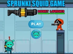 Xogo Sprunki Squid Game Rocket Launcher en liña