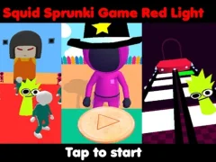 Xogo Squid Sprunki Game Red Light en liña