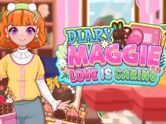 Xogo Diary Maggie: Love is Caring en liña