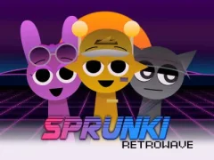Xogo Sprunki Retrowave en liña