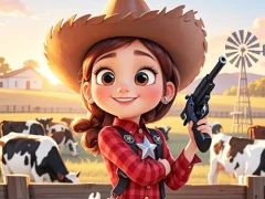 Xogo Find The Differences: Cow Farm en liña