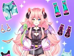 Xogo Anime Dress Up Moe en liña