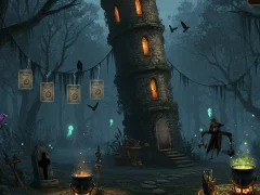 Xogo Arcane Witch1 Escape en liña