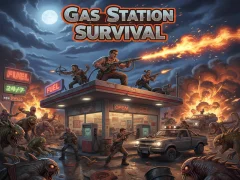 Xogo Gas station survival en liña