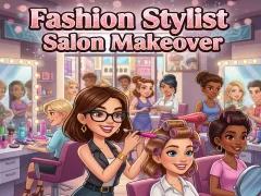 Xogo Fashion Stylist Salon Makeover en liña