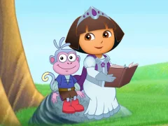 Xogo Dora The explorer Dora's Royal Rescue en liña