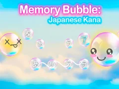 Xogo Memory Bubble: Japanese Kana en liña