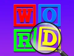 Xogo Word Finding Puzzle Game en liña