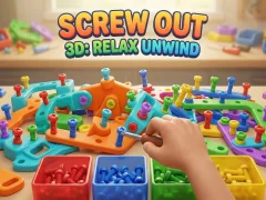 Xogo Screw Out 3D: Relax Unwind en liña