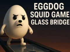 Xogo Eggdog Squid Game Glass Bridge en liña