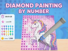 Xogo Diamond Painting by Number en liña