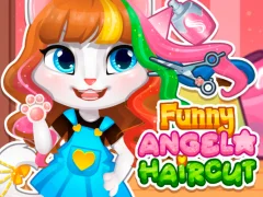 Xogo Funny Angela Haircut en liña