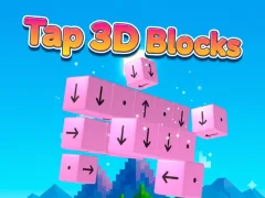 Xogo Tap 3D Blocks en liña