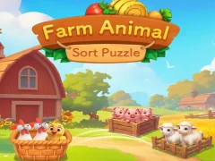 Xogo Farm Animal Sort Puzzle en liña