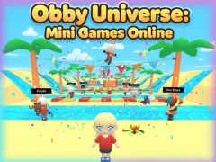 Xogo Obby Universe: Mini Games Online en liña