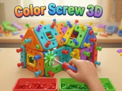 Xogo Color Screw 3D en liña