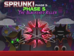 Xogo Sprunki Phase 5: The Blackened Killer en liña