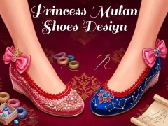 Xogo Princess Mulan Shoes Design en liña
