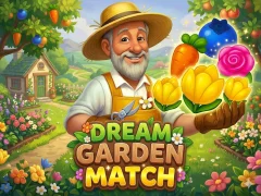 Xogo Match Dream Garden en liña
