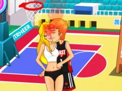 Xogo Basketball Kissing en liña