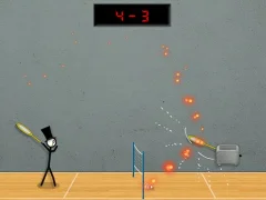 Xogo Stick Figure Badminton 3 en liña