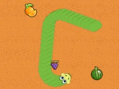 Xogo Snake Want Fruits en liña
