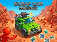Xogo Scrap Car Merge en liña