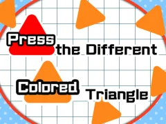 Xogo Press The Different Colored Triangle en liña