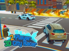 Xogo 2 Player 3D City Racer en liña
