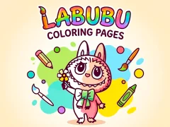 Xogo Labubu Coloring Pages en liña