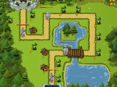 Xogo Medieval Castle Defense en liña