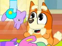 Xogo Jigsaw Puzzle: Bluey Toy Claw Machine en liña