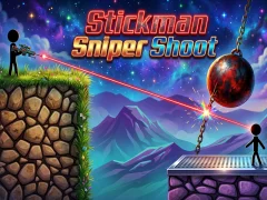 Xogo Stickman Sniper Shoot en liña