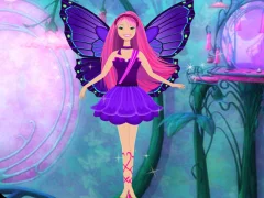Xogo Barbie Mariposa Dress Up en liña