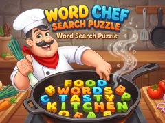 Xogo Word Shef Search Puzzle en liña
