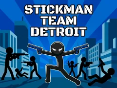 Xogo Stickman Team Detroit en liña