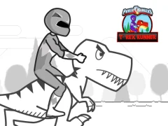 Xogo Power Rangers T-Rex Runner en liña