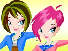 Xogo Winx Tecna Dressup en liña